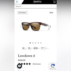 *BRAND NEW LOW DOWN 2, MATTE BROWN + ChromaPop Glass Polarized Brown Lens*